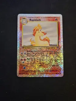 Rapidash 60/100 EXC legendary collection english pokemon card reverse holo - Image 3