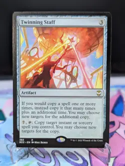 MTG Commander: Streets of New Capenna- Twinning Staff 383 Regular - Image 1