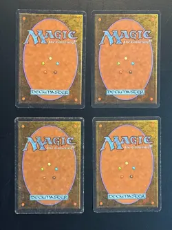 MTG - Fireball - 2nd Edition Unlimited -Play Set of 4 - MP(Magic: The Gathering) - Image 2