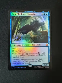 2025 MTG Avatar The Last Airbender Wan Shi Tong, Librarian Foil #78 - Image 1
