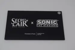MTG SECRET LAIR X SONIC THE HEDGEHOG - FRIENDS & FOES RAINBOW FOIL EDITION 🔥 - Image 5