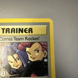 Pokemon TCG Trainer Here Comes Team Rocket! Holo Rare #15 - Image 2