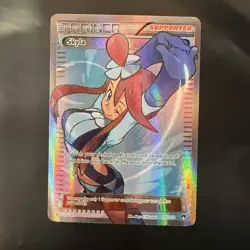 Pokemon TCG Skyla XY Breakpoint Trainer Full Art Ultra Rare Holo 122/122 LP - Image 1