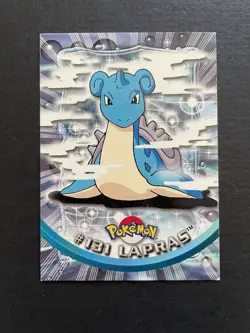 Lapras Pokemon Topps 2000 Blue Logo Card - Image 1