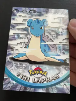 Lapras Pokemon Topps 2000 Blue Logo Card - Image 3