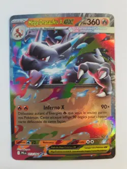 Carte Pokemon - Mega Dracaufeu X EX 013/094 ME02 Flamme Fantasmagorique NEUF FR - Image 1