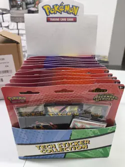 Pokemon TCG Mega Evolution Ascended Heroes Tech Sticker 36 Packs ENG Read - Image 1