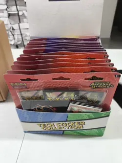 Pokemon TCG Mega Evolution Ascended Heroes Tech Sticker 36 Packs ENG Read - Image 3
