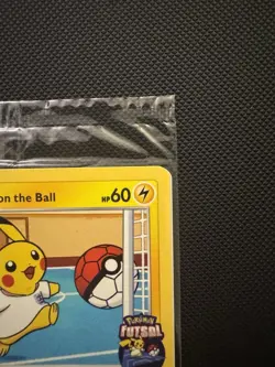 Pokemon TCG Promo Card - Pikachu On the Ball Futsal, 001/005 Sealed - Image 2