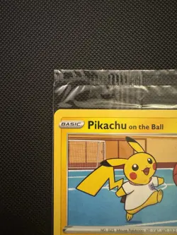 Pokemon TCG Promo Card - Pikachu On the Ball Futsal, 001/005 Sealed - Image 3