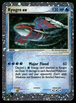 Kyogre ex 001 Ruby Sapphire Challenge Holo Black Star Promo POKEMON - Image 1