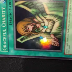 Graceful Charity MAGIC Unl Ed Super Rare SDP-040 Yu-Gi-Oh! Nm+ - Image 2