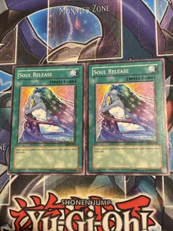 Yu-Gi-Oh! TCG Soul Release Metal Raiders MRD-058 unlimited Common x2 - Image 1