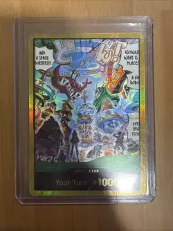 One Piece English TCG Egghead Gold DON OP14 The Azure Sea's Seven - NM - Image 1