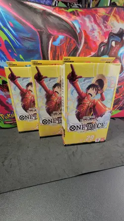 One Piece TCG Egghead Starter Deck ST-29 (SEALED) Bonus Pack English Luffy DON! - Image 1