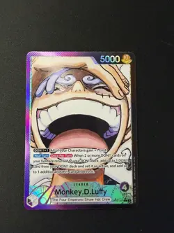 One Piece Emperors in the New World Monkey.D.Luffy Alt Art OP09-061 EX english - Image 3