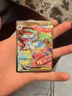 Mega Venusaur EX SIR 177/132 Mega Evolution English Pokemon TCG Near Mint Card - Image 1