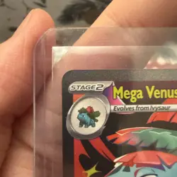 Mega Venusaur EX SIR 177/132 Mega Evolution English Pokemon TCG Near Mint Card - Image 4