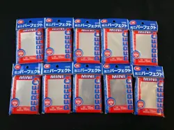 KMC Sleeves Deck Protector Mini Perfect Size 1000ct 60x87mm Transparent, Yugioh 791836754877 - Image 1