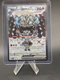 Cornerstone Mask Ogerpon EX 199/167 Full Art NM/M Masquerade Pokemon Card - Image 1