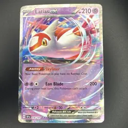 Pokemon TCG Latias EX Double Rare Surging Sparks 76/191 Card - Image 1