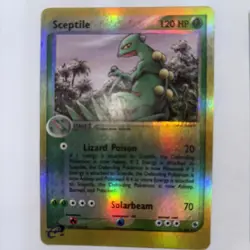 Pokemon SCEPTILE Lot Ruby& Sapphire REVERSE HOLO e-Reader Cards 11/109 & 20/109 - Image 2