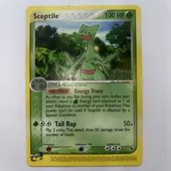 Pokemon SCEPTILE Lot Ruby& Sapphire REVERSE HOLO e-Reader Cards 11/109 & 20/109 - Image 4