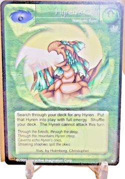 Magi Nation Duel - Hyren's Call - Limited CCG Card - Image 1