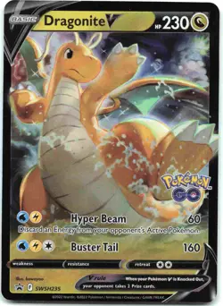Dragonite V - Promo SWSH: Sword & Shield Promo Cards SWSD Dragon Holo SWSH235 20 - Image 1