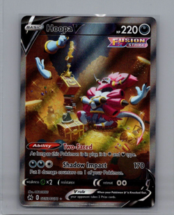 Hoopa V GG53/GG70 - Pokemon TCG Crown Zenith Galarian Gallery Ultra Card NM - Image 1