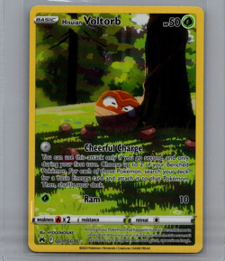 Hisuian Voltorb GG01/GG70 Pokemon TCG Crown Zenith Galarian Gallery Holo Card NM - Image 1