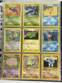 Pokemon Card Collection VTG Binder Holo Rare WoTC Dialga DP26 Deoxys Pikachu - Image 3