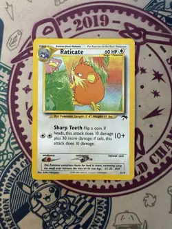 Raticate 06/18 Southern Islands Regular English Pokemon Card - Image 3