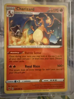 Pokemon TCG Vivid Voltage Charizard 25/185 Rare Card Mint Condition Pack Fresh - Image 1