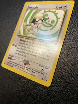 Smeargle 30/75 Neo Discovery Rare Pokemon Card In Mint Condition Wotc Tcg - Image 3