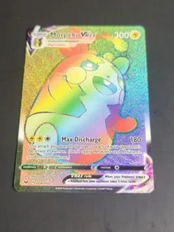 Morpeko VMAX - 204/202 - Pokemon Sword & Shield Base Set Secret Rare Card NM - Image 3