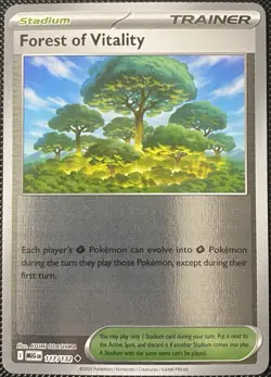 Forest of Vitality 117/132 Me01: Mega Evolution Reverse Holo - Pokemon Card - Image 1