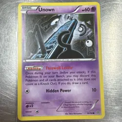 Unown 30/98 XY - Ancient Origins - Non-Holo - Pokemon TCG Card - LP - Image 1