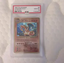 Pokemon Charizard 1999 CD Promo 006 Holo PSA 10 Japanese Card - Image 1