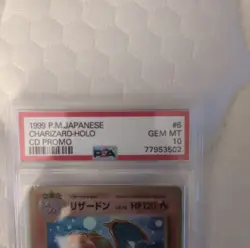 Pokemon Charizard 1999 CD Promo 006 Holo PSA 10 Japanese Card - Image 2