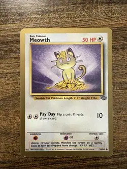 Meowth - (Gold Bordered Promo) 56/64 Miscellaneous Cards & Products Regular - Image 1