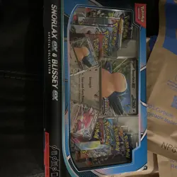 Pokemon Trading Card Game Snorlax ex and Blissey ex Special Collection Box - Image 1