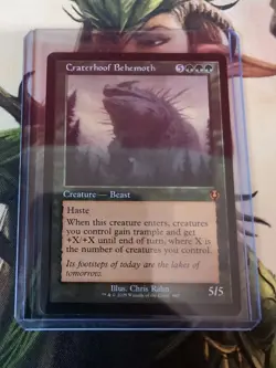 MTG - Craterhoof Behemoth - Retro Border Non-foil - Innistrad Remastered - Image 1