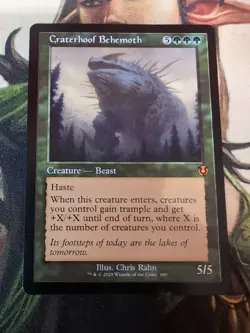 MTG - Craterhoof Behemoth - Retro Border Non-foil - Innistrad Remastered - Image 3
