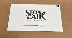 Featuring: Mitsuhiro Arita (RAINBOW FOIL) | Secret Lair (MTG) |Factory SEALED - Image 1