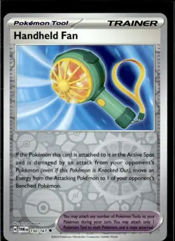 Pokemon Handheld Fan 150/167 Twilight Masquerade Reverse Holo 5 Card Lot - Image 1