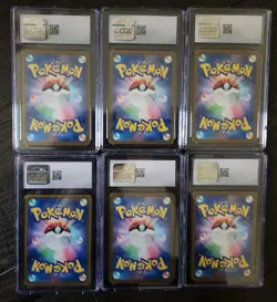 Pokemon Japanese CGC 10 lot of 6 Super Rare/Shiny Rare slabs, Absol, Flygon - Image 2