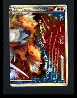 Suicune & Entei Legend (Bottom) 95/95 Unleashed Ultra Rare Pokemon TCG - Image 1