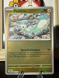 Pokemon TCG: Pachirisu 51/132, Mega Evolutions _ REVERSE HOLO - Image 1