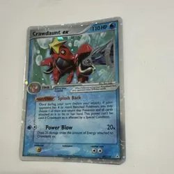 Crawdaunt ex - 99/110 - Pokemon Ex Holon Phantoms Ultra Rare HP - Image 2